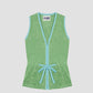 Happy Hour Towel Vest Green