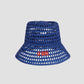 Solana Raffia Hat Blue