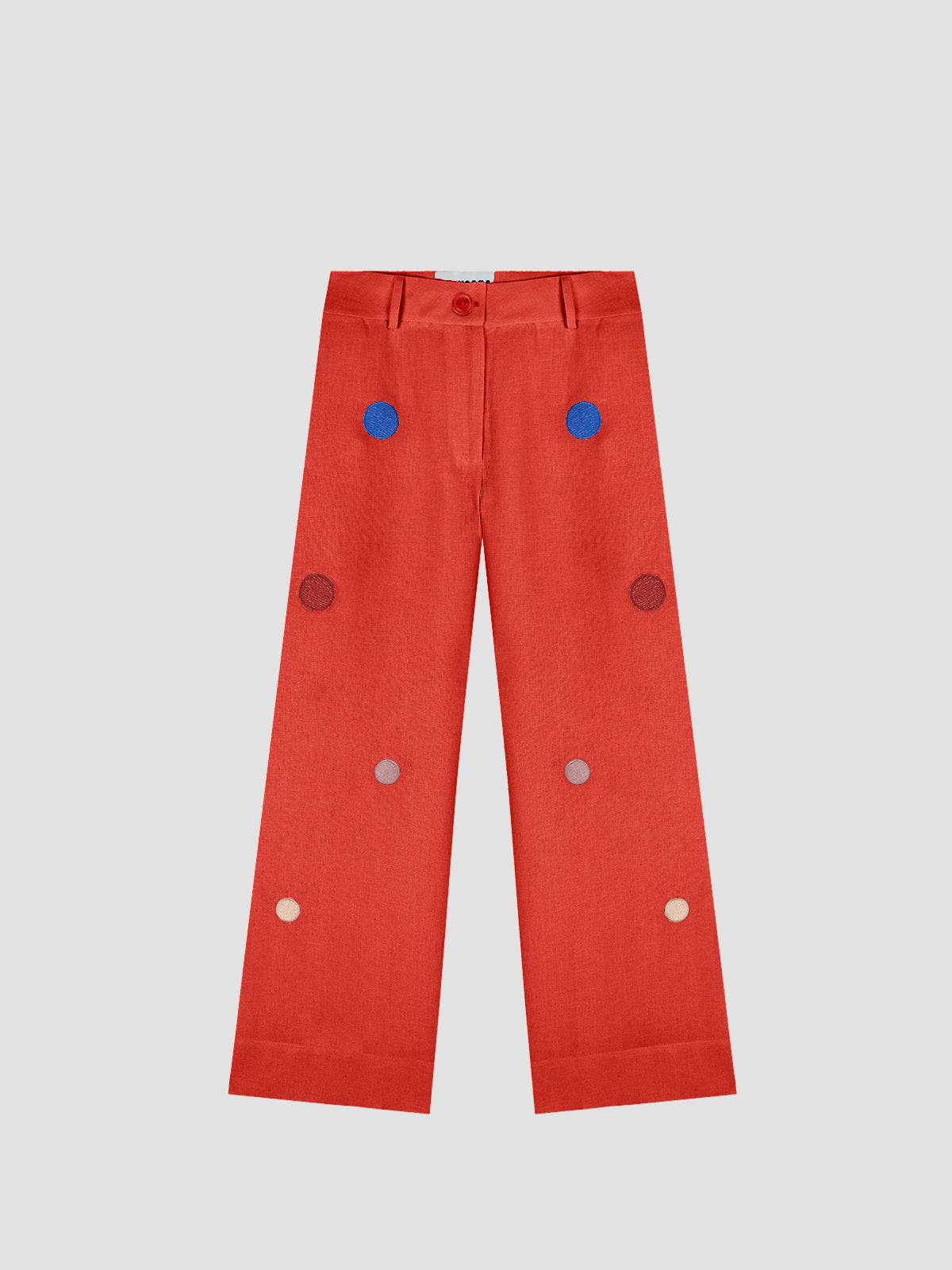 Cotillon Pants Linen Red