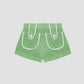 Carambola Towel Shorts Green