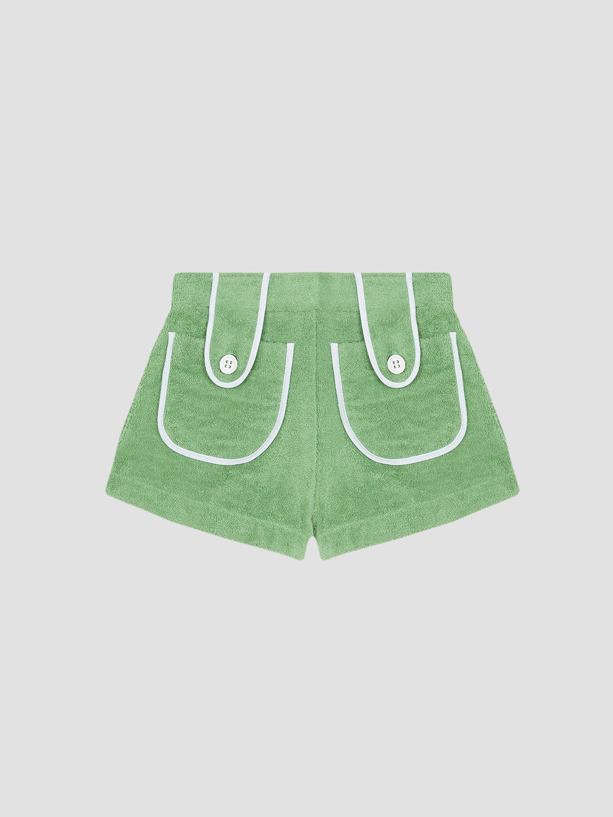 Carambola Towel Shorts Green