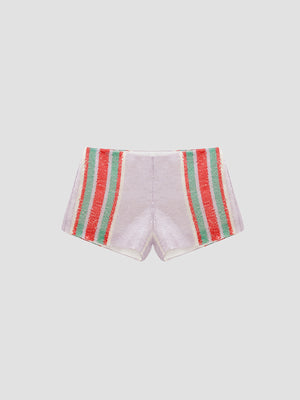 Pippi Sequin Shorts Lila