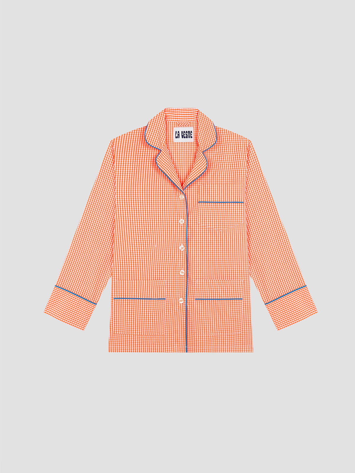 Alpino Pijama Check Orange