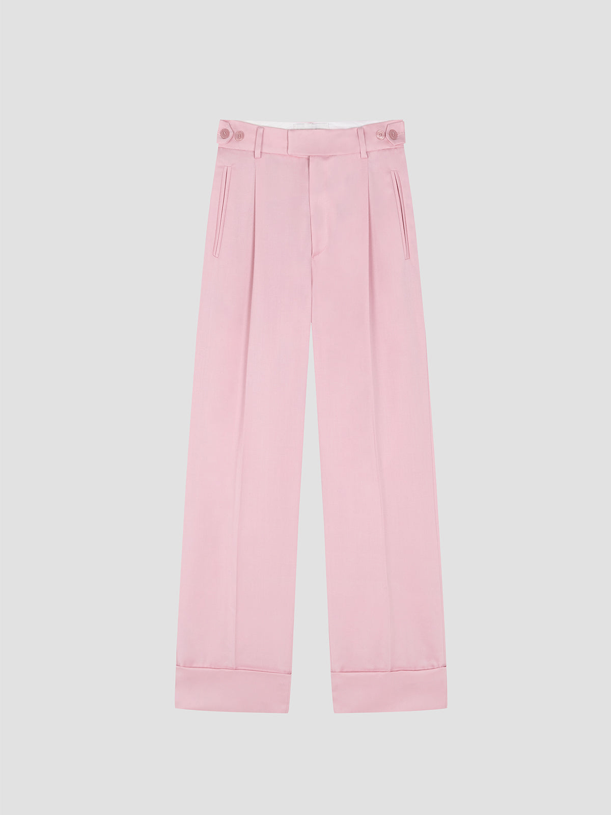 Trama Silk Pants Pink