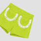 Carambola Shorts Fringed Lime