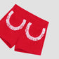 Carambola Shorts Fringed Red