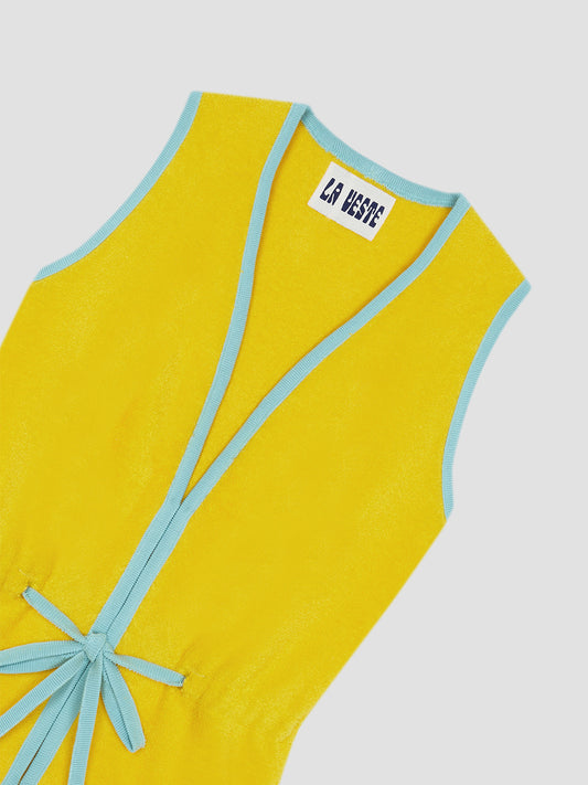 Happy Hour Towel Vest Yellow