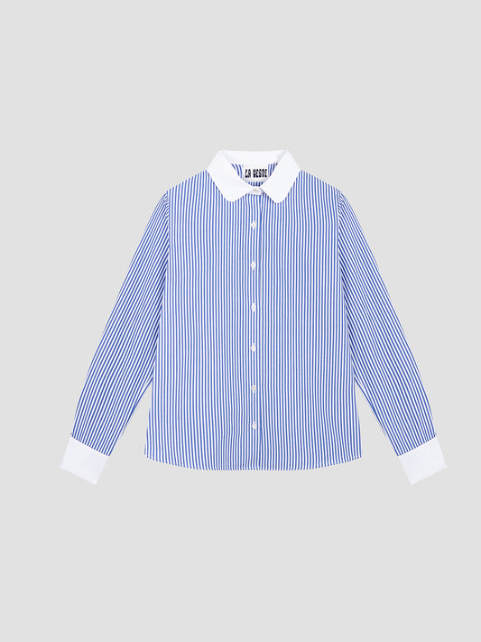 Shelby Shirt Striped Blue
