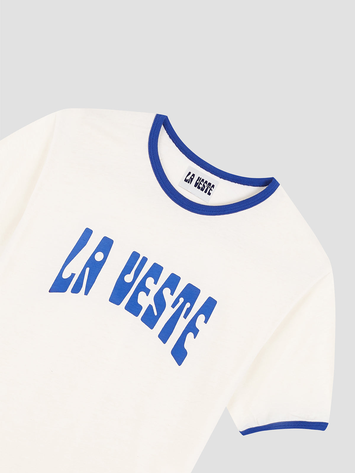 Ringer Tee Shirt Blue