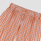 Bombacho Pants Big Check Café