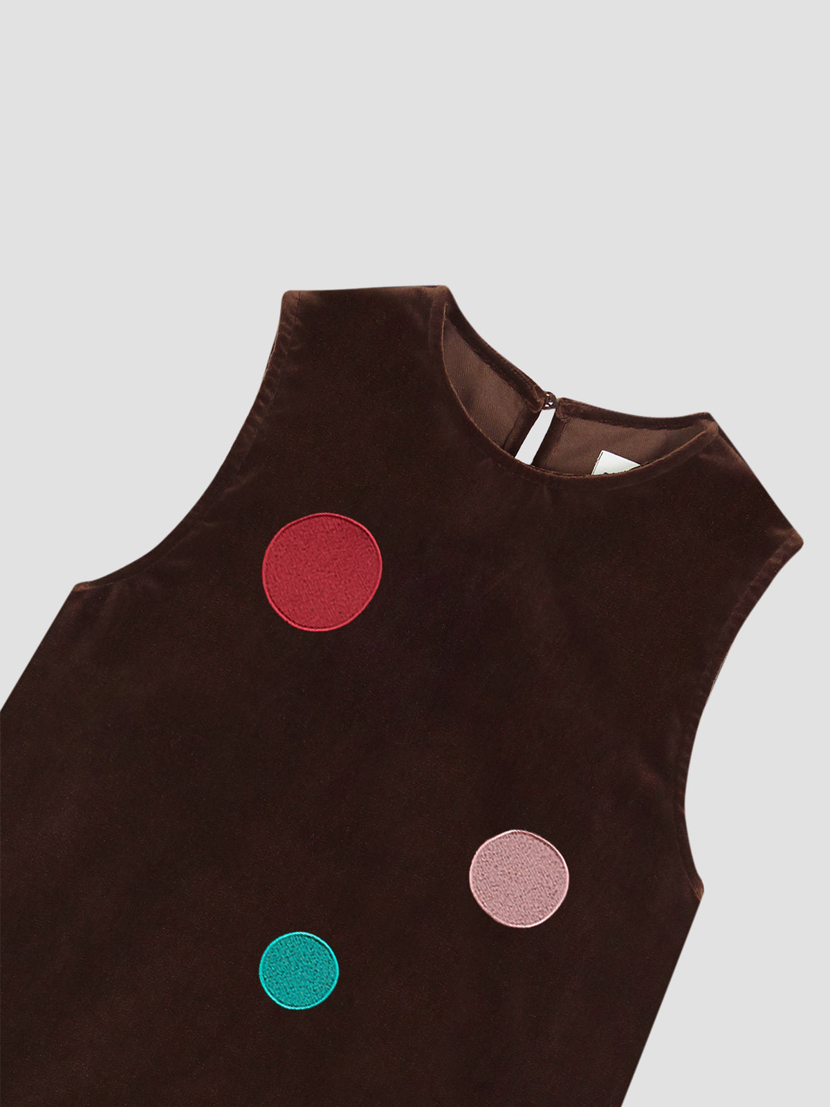 Morelino Velvet Dress Brown