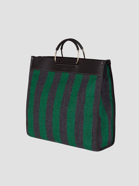 Striped Wool Bag 03