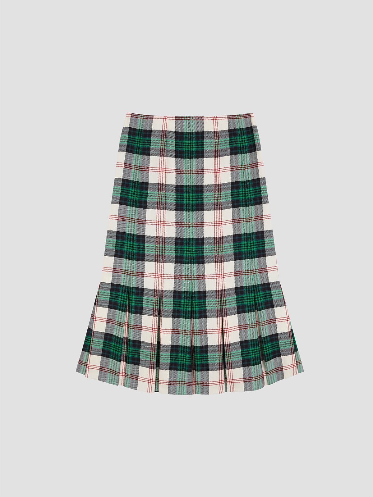 Grace Skirt Green Tartan 02