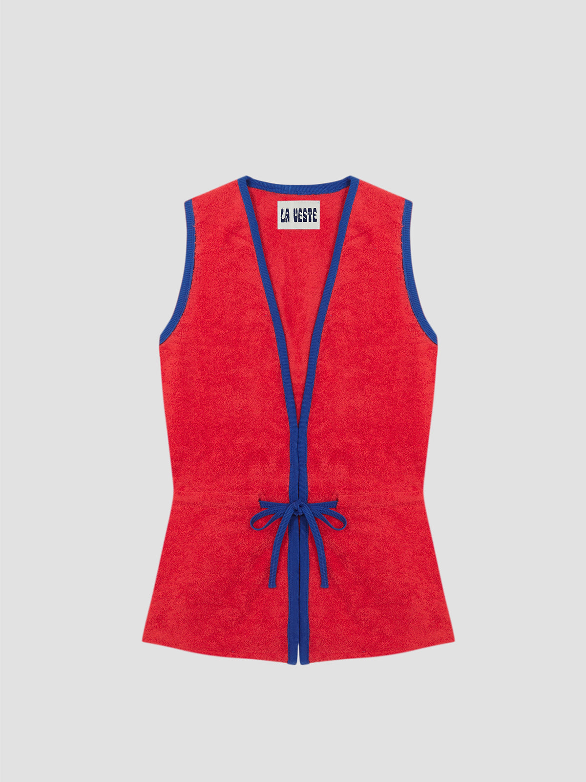 Happy Hour Towel Vest Red