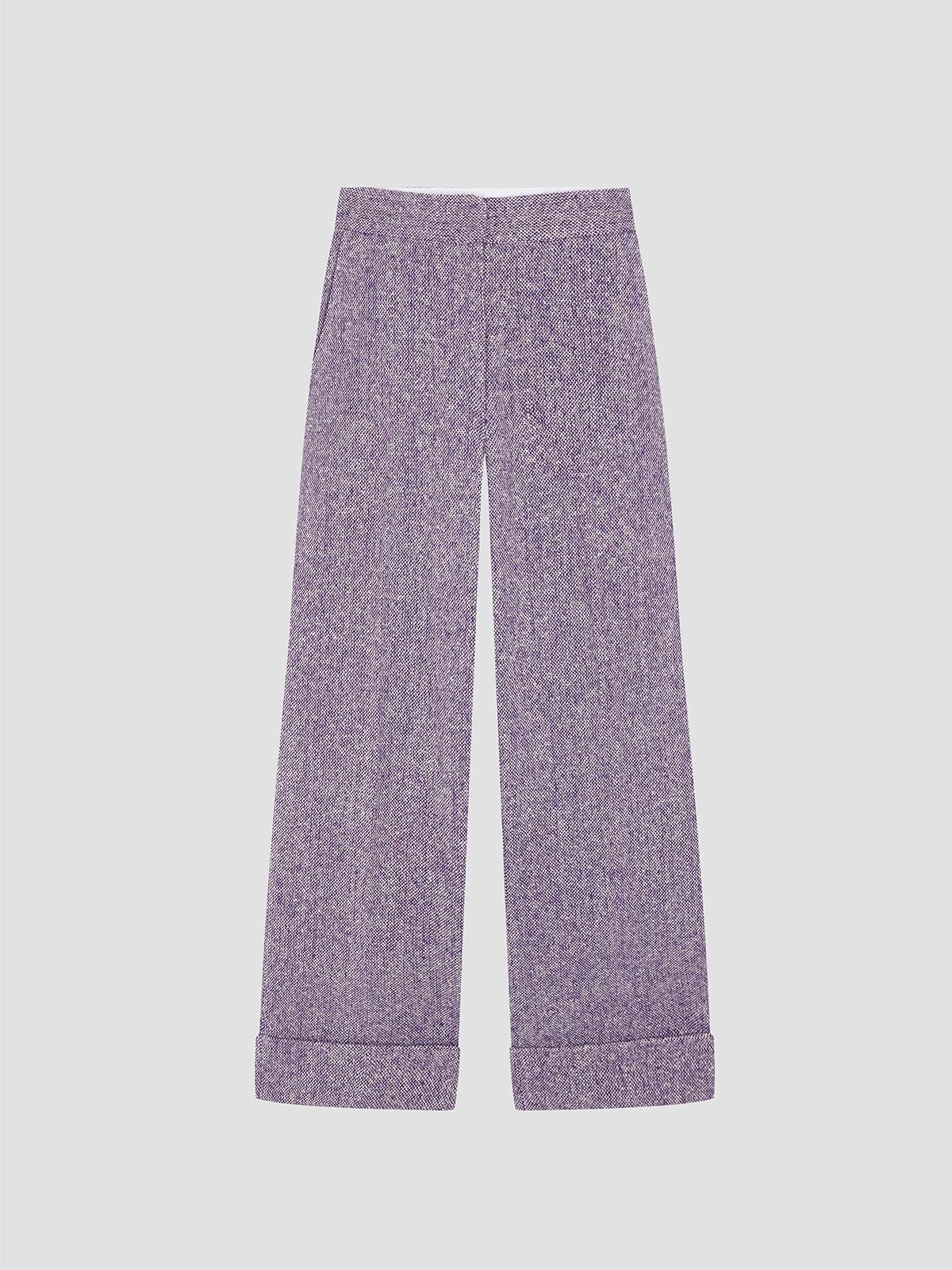 Hudson Wool Pants Purple