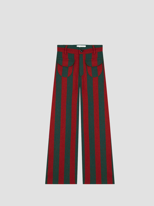 Jason Striped Wool Pants 01