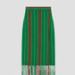 Flika Skirt Striped Green