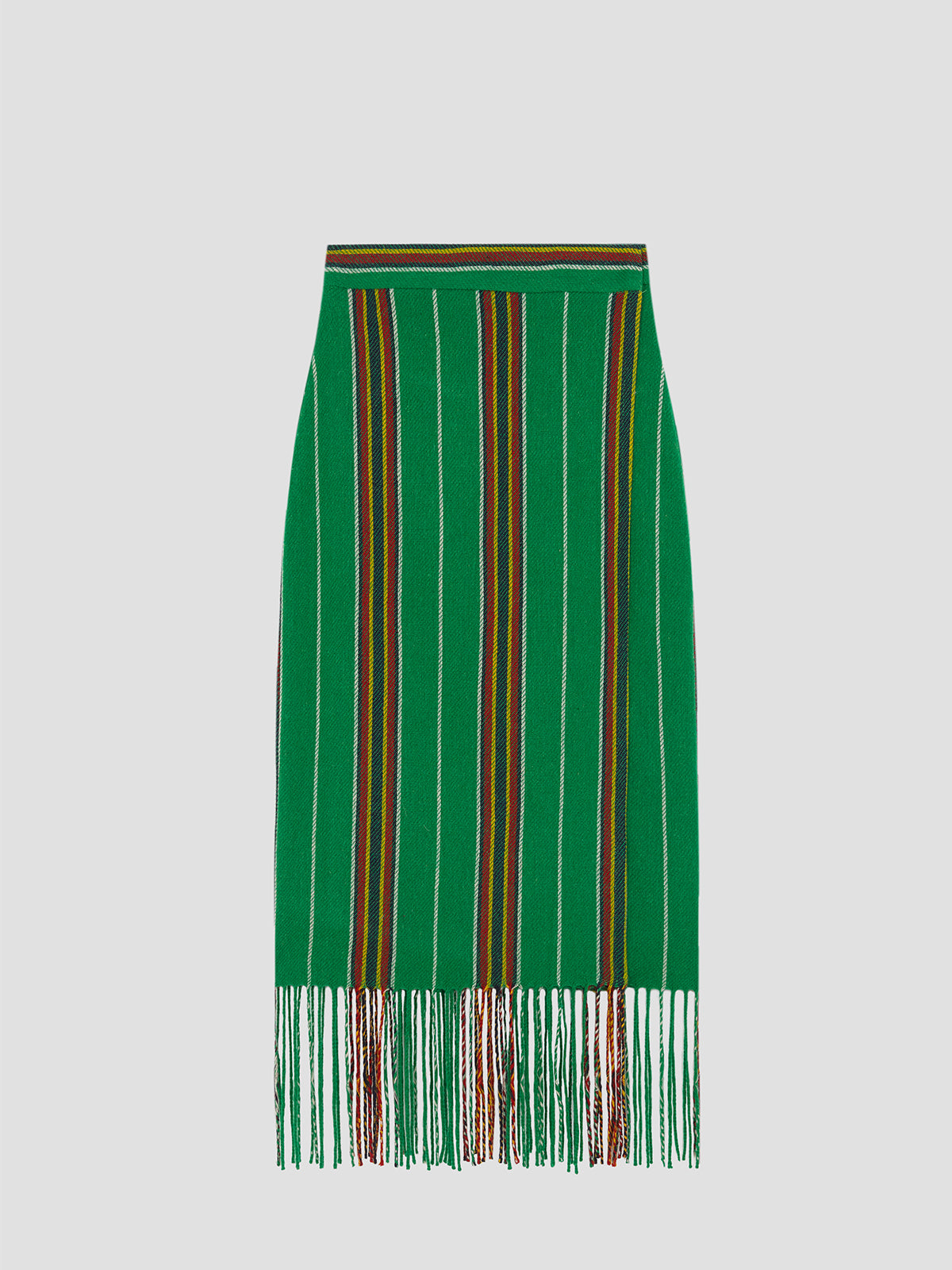 Flika Skirt Striped Green