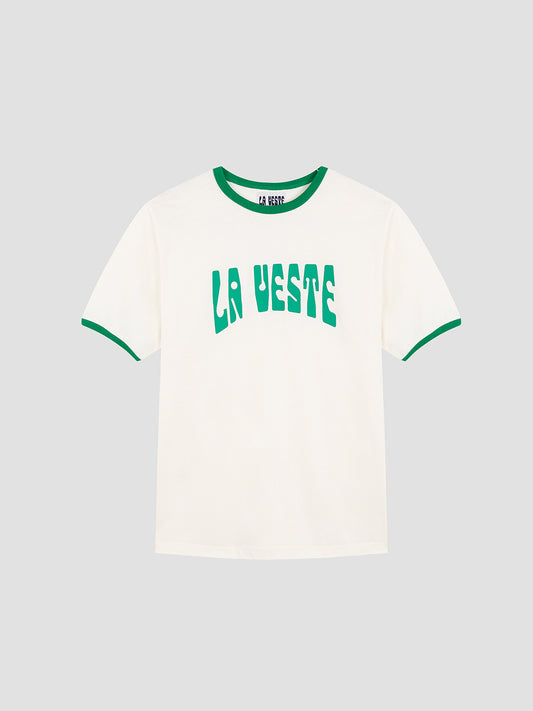 Ringer Tee Shirt Green