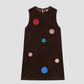 Morelino Velvet Dress Brown