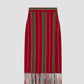 Flika Skirt Striped Red