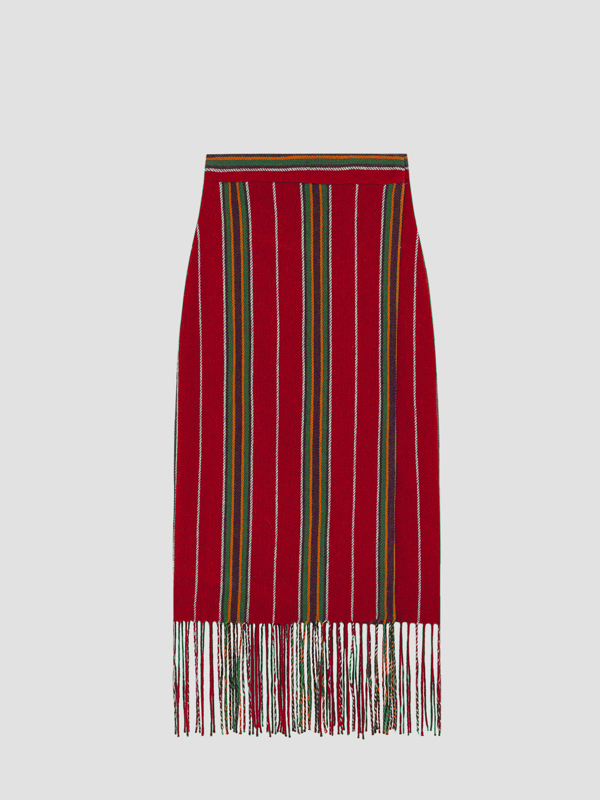 Flika Skirt Striped Red