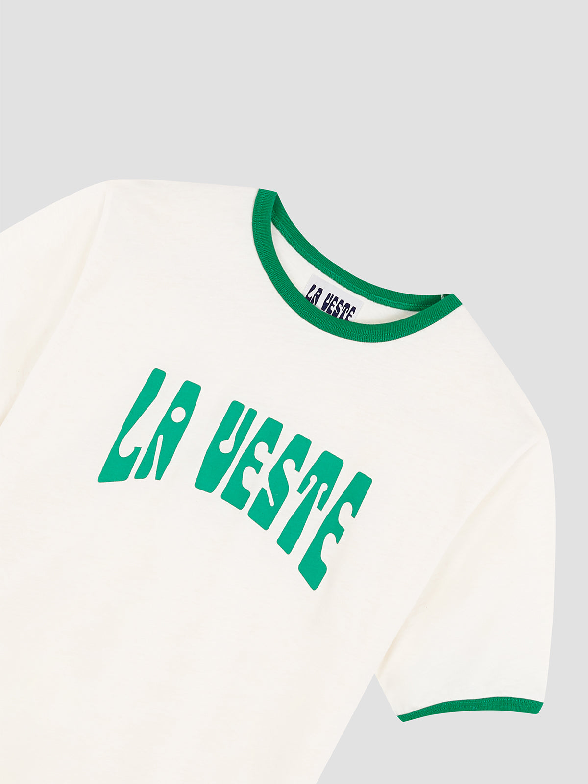 Ringer Tee Shirt Green