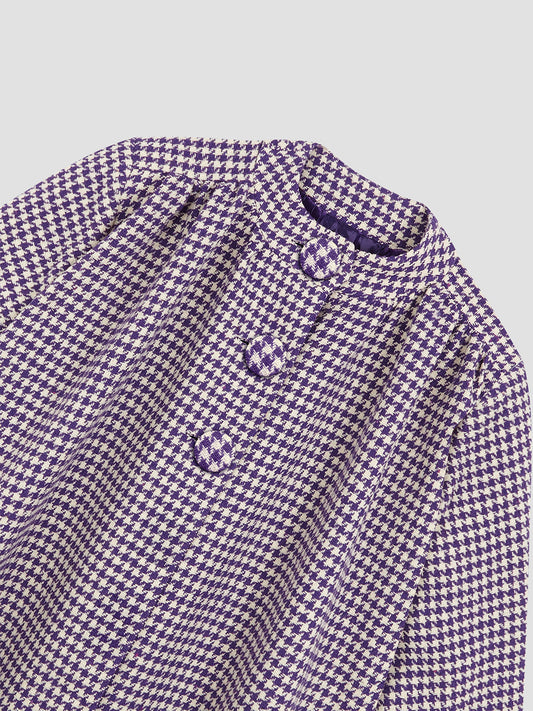 Allegra Coat Purple