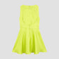 Sorbetto Mini Dress Silk Lime
