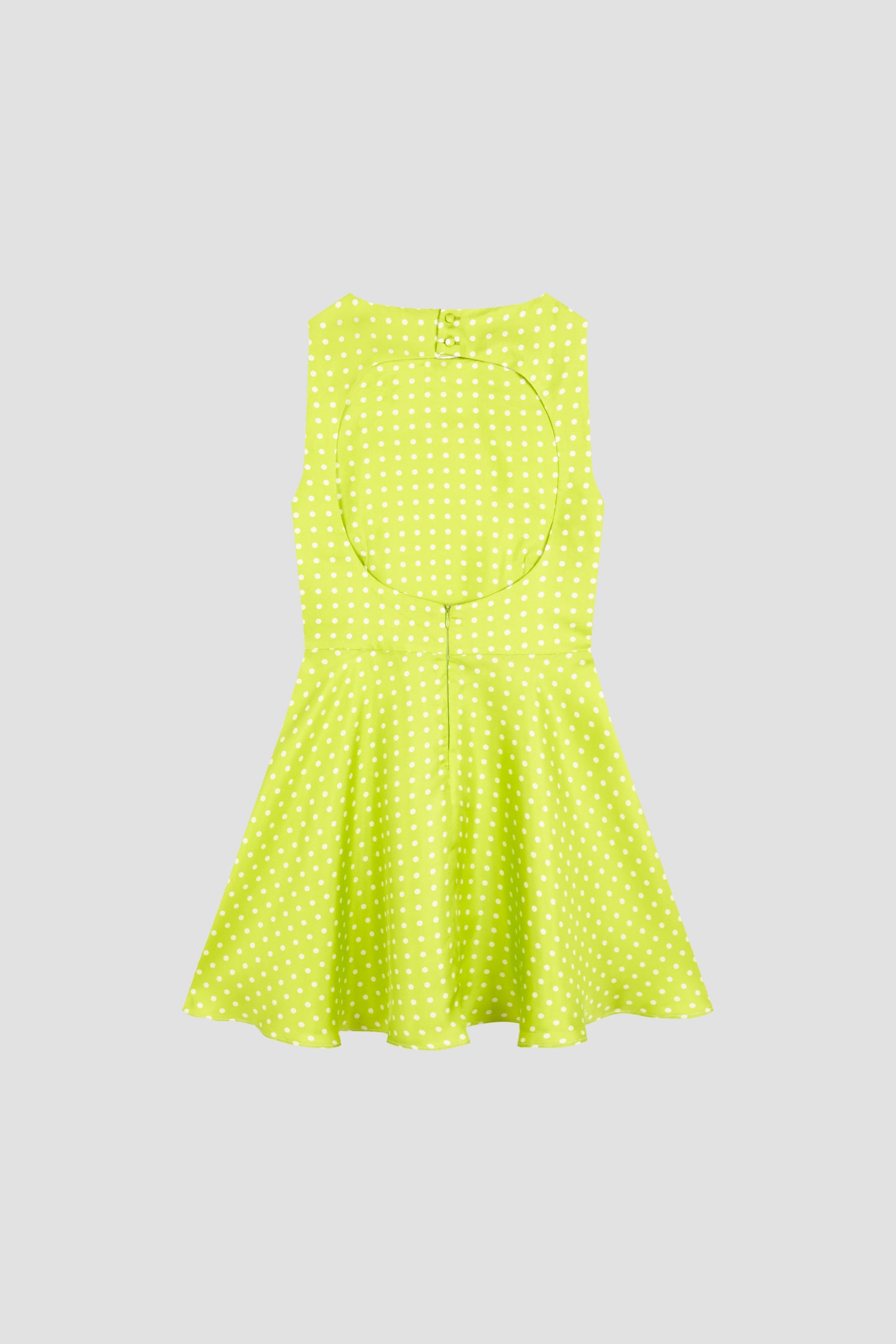 Sorbetto Mini Dress Silk Lime
