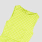 Sorbetto Mini Dress Silk Lime