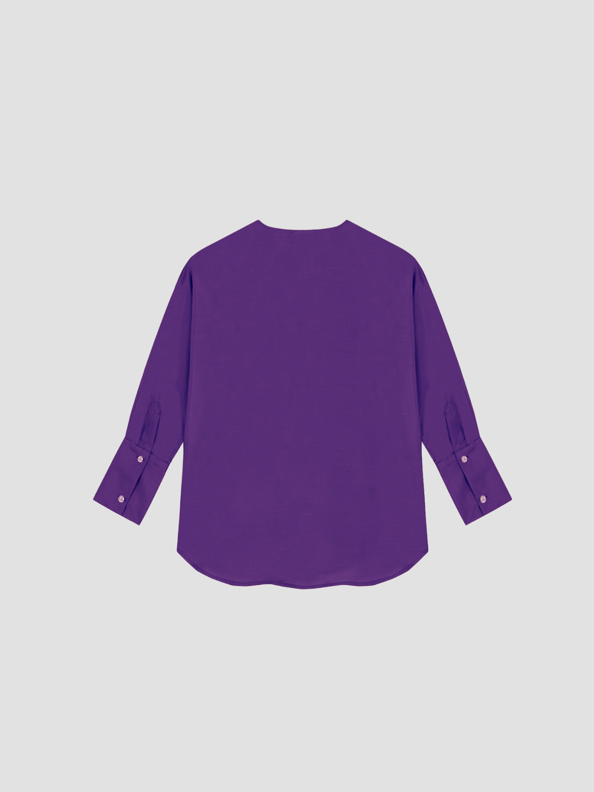 Holiday Silk Shirt Purple
