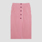Mikado Long Skirt Red