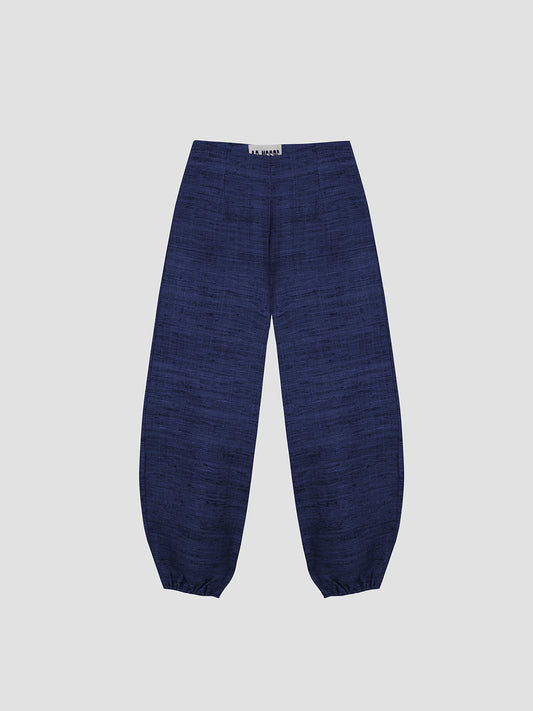 Boogie Silk Pants Navy