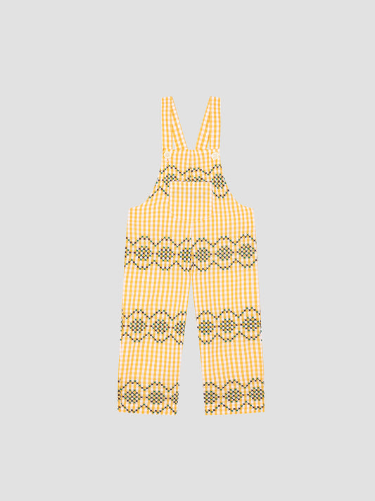 Mini Jumpsuit Punto de Cruz Yellow