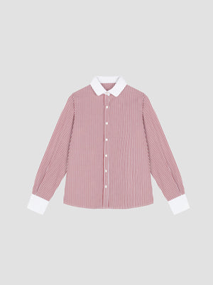 Shelby Shirt Striped Red