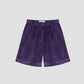 Corduroy Bermuda Purple