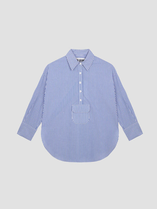 Sailing Shirt Striped Blue