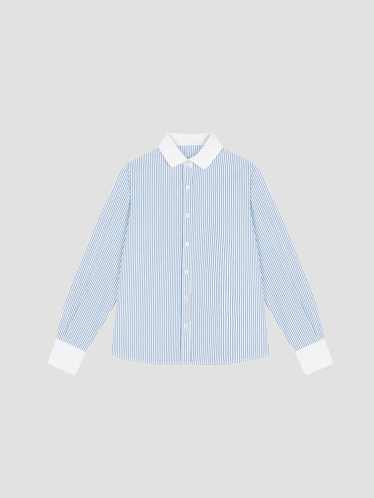 Shelby Shirt Striped Celeste