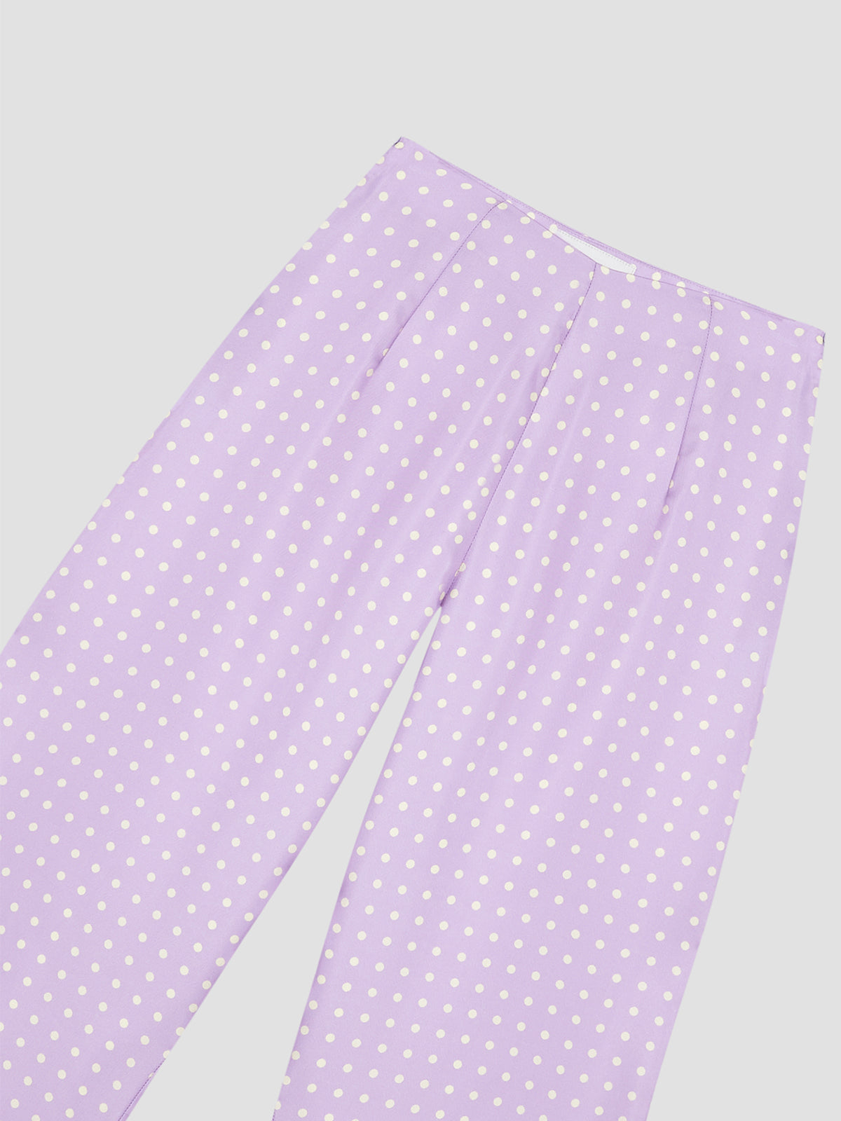 Boogie Silk Dots Pants Lila