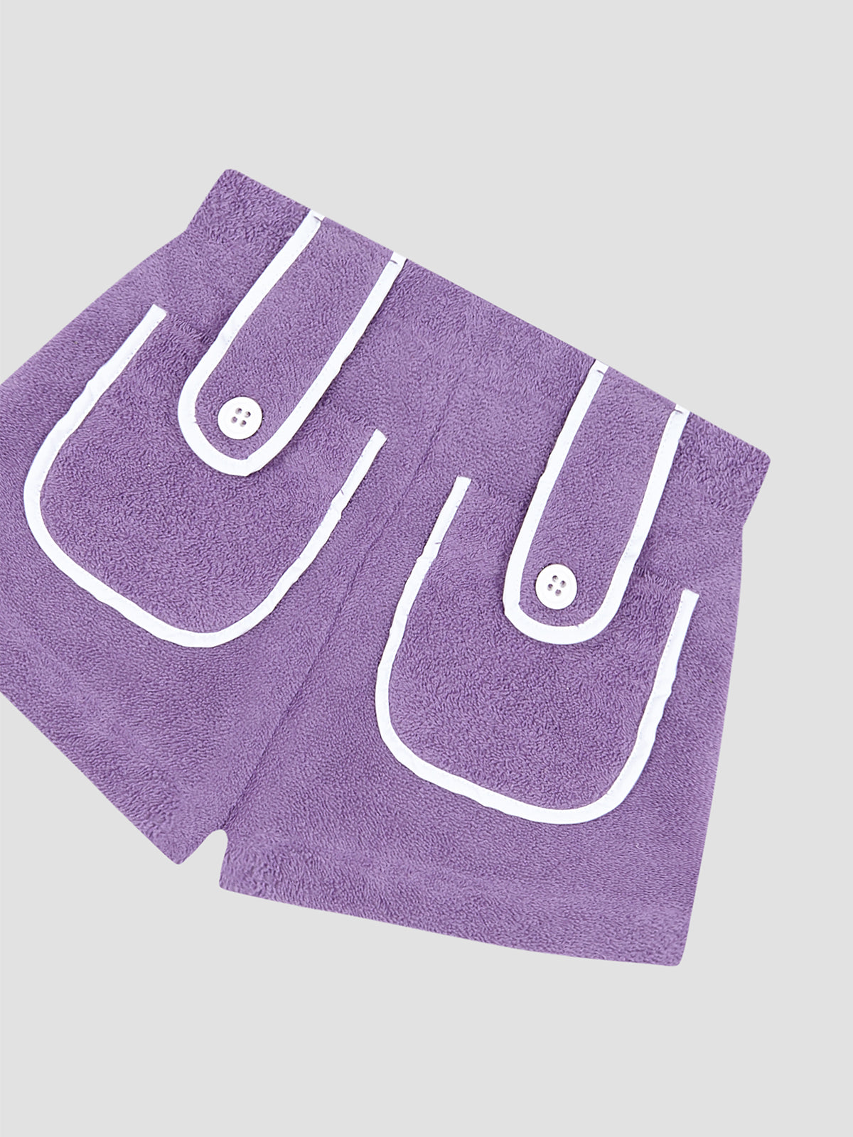 Carambola Towel Shorts Purple