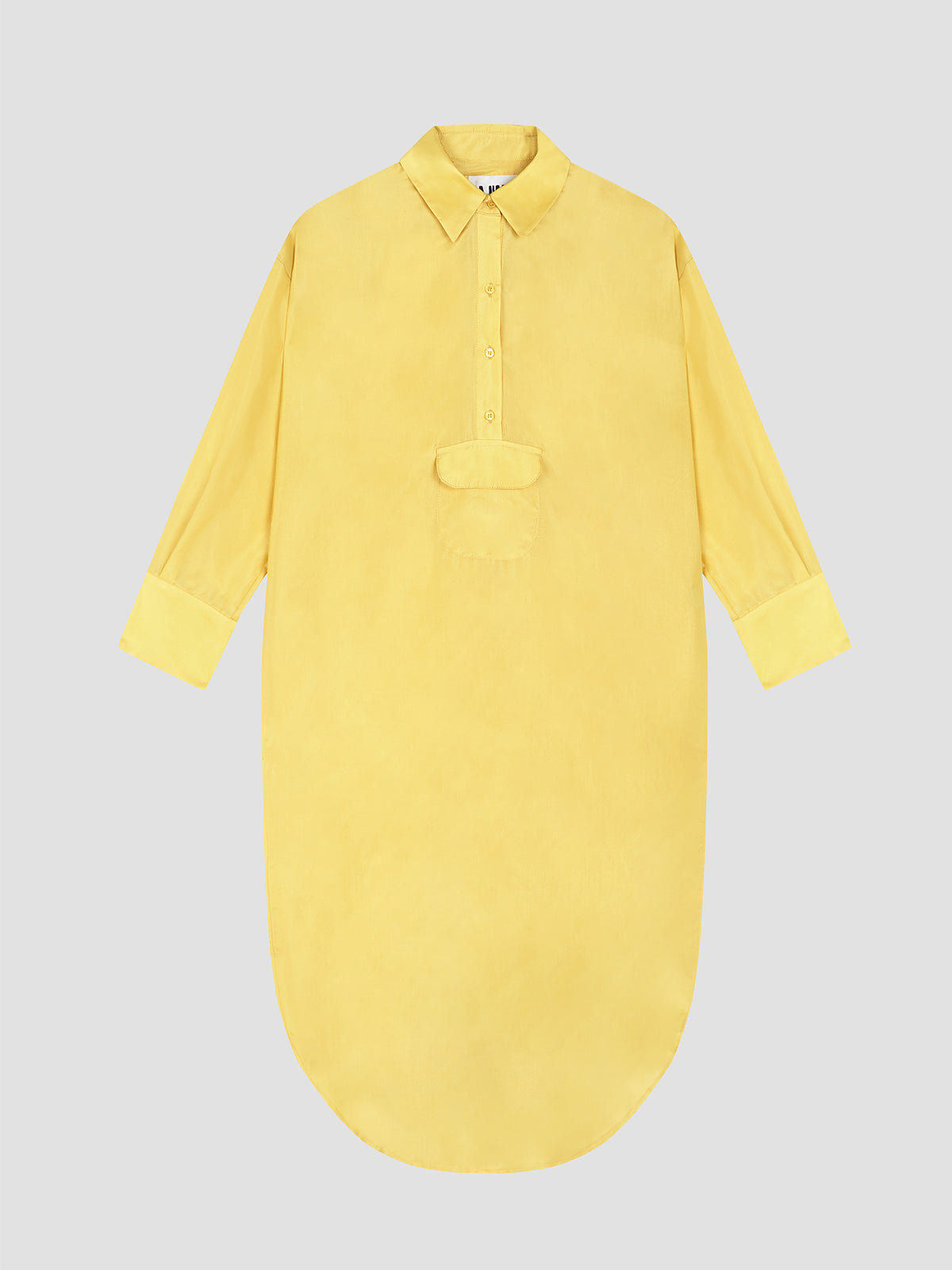 Vespa Silk Kaftan Mustard