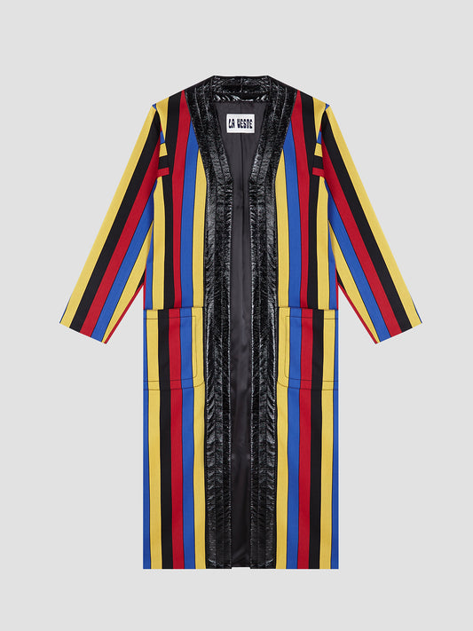 Lucky Coat Striped