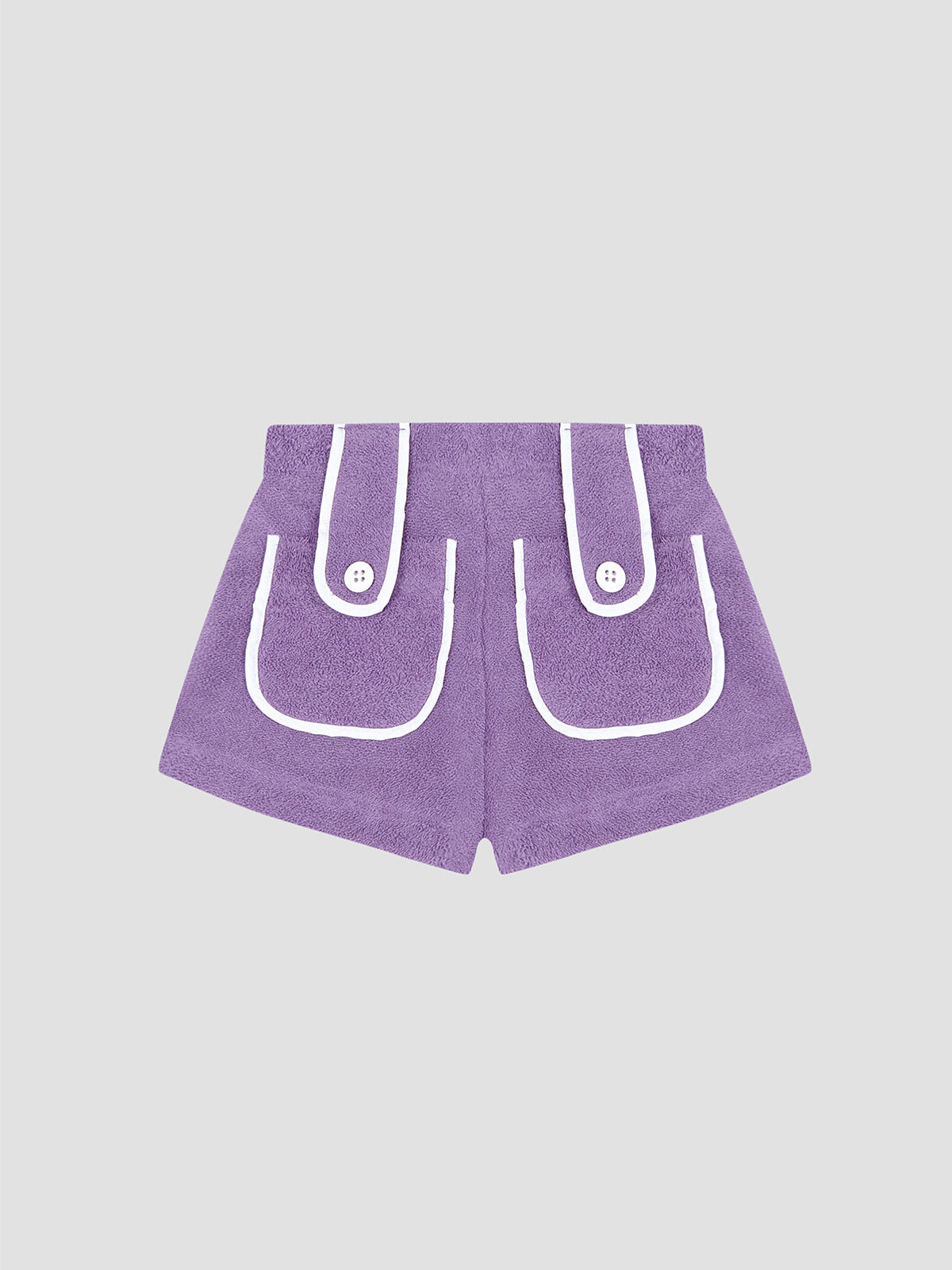 Carambola Towel Shorts Purple