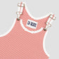 Jardinera Tee Shirt Striped Orange