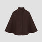D´Artagnan Wool Cape Brown