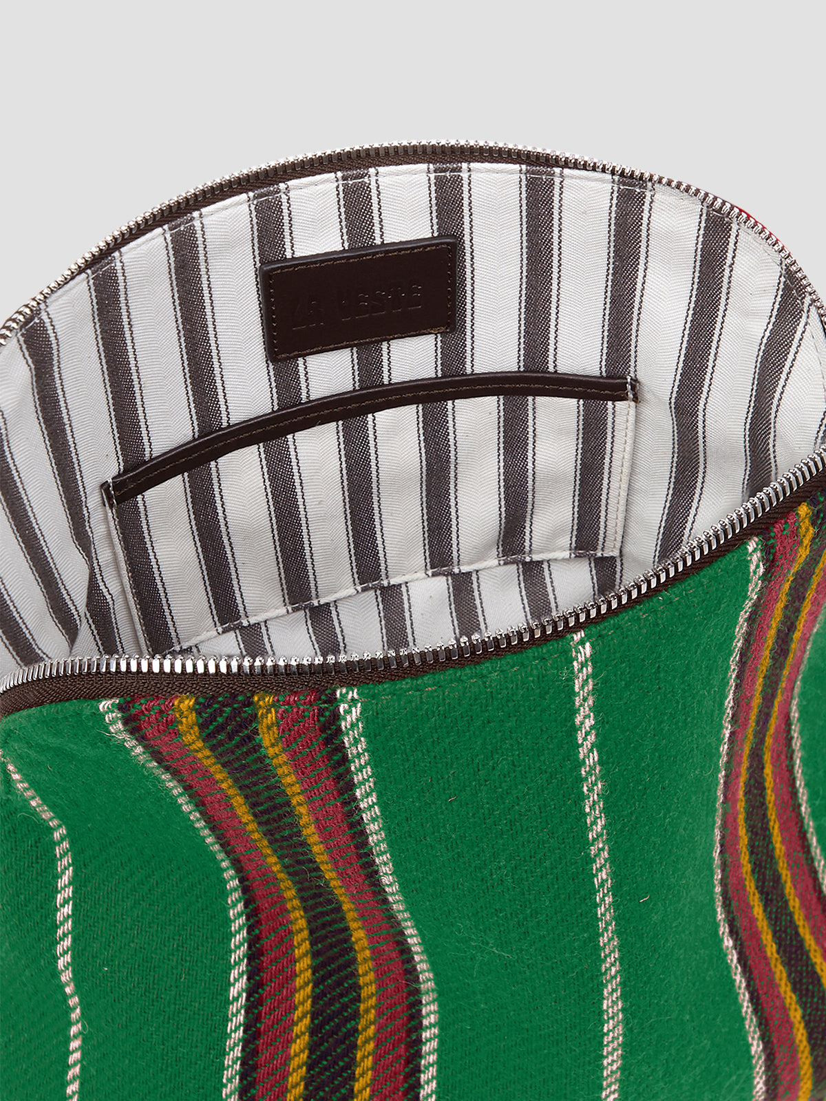 Pippi Wool Pouch Green