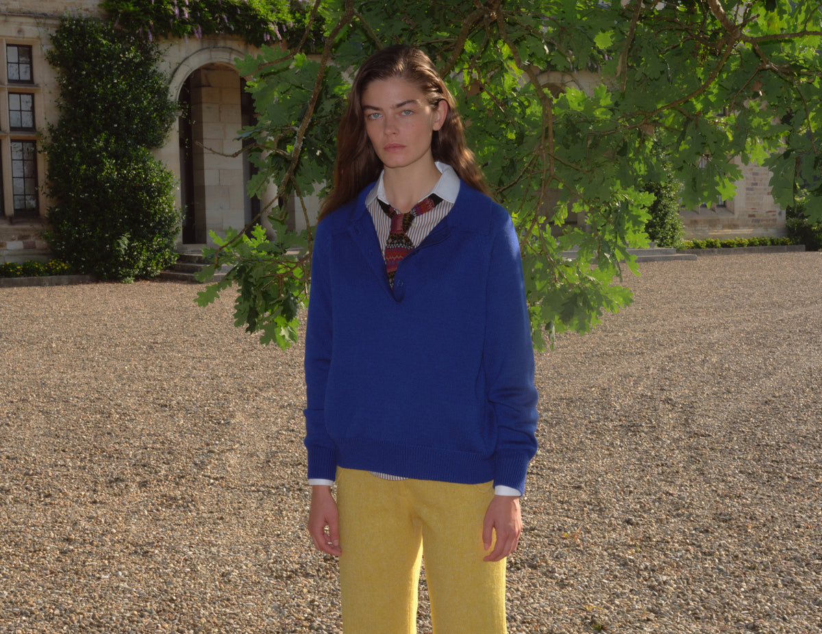 Storytime Polo French Blue