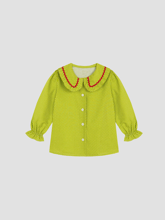 Mini School Shirt Dot 02