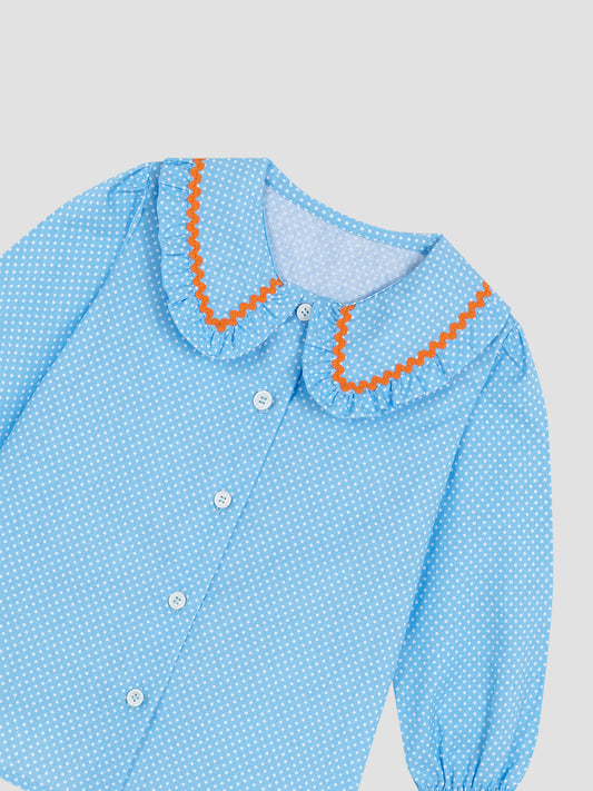 Mini School Shirt Dot 03